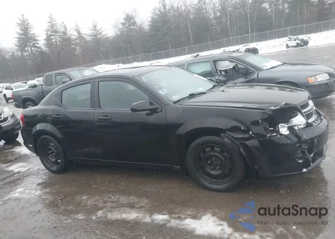 2012 Dodge Avenger Se z USA, uszkodzony, nr VIN 1C3CDZABXCN170027